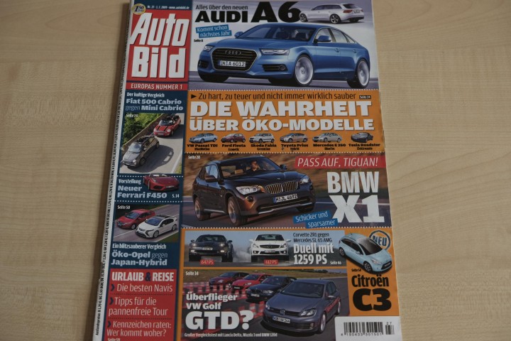 Deckblatt Auto Bild (27/2009)